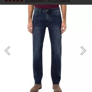 Liverpool Relaxed Straight Denim Jeans In Size 36x32.